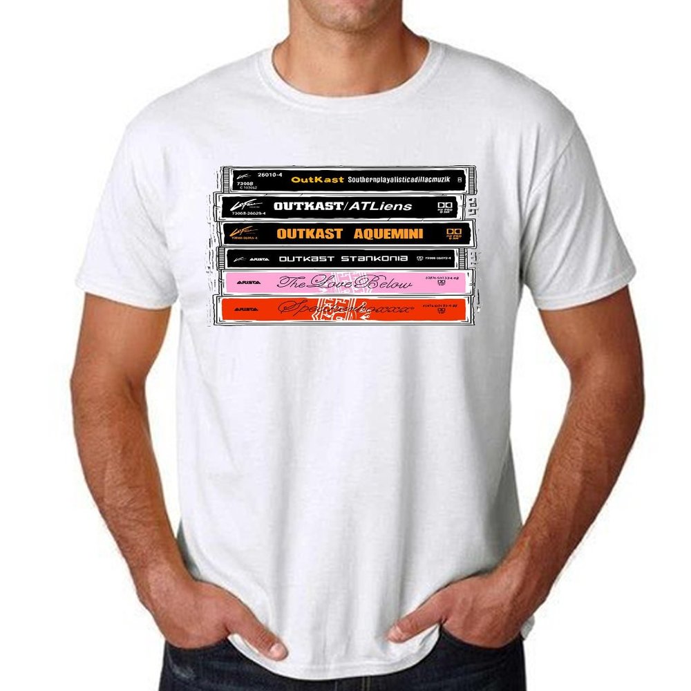 Outkast Andre' 3000 T Shirt Big Boi Raptees Hip Ho